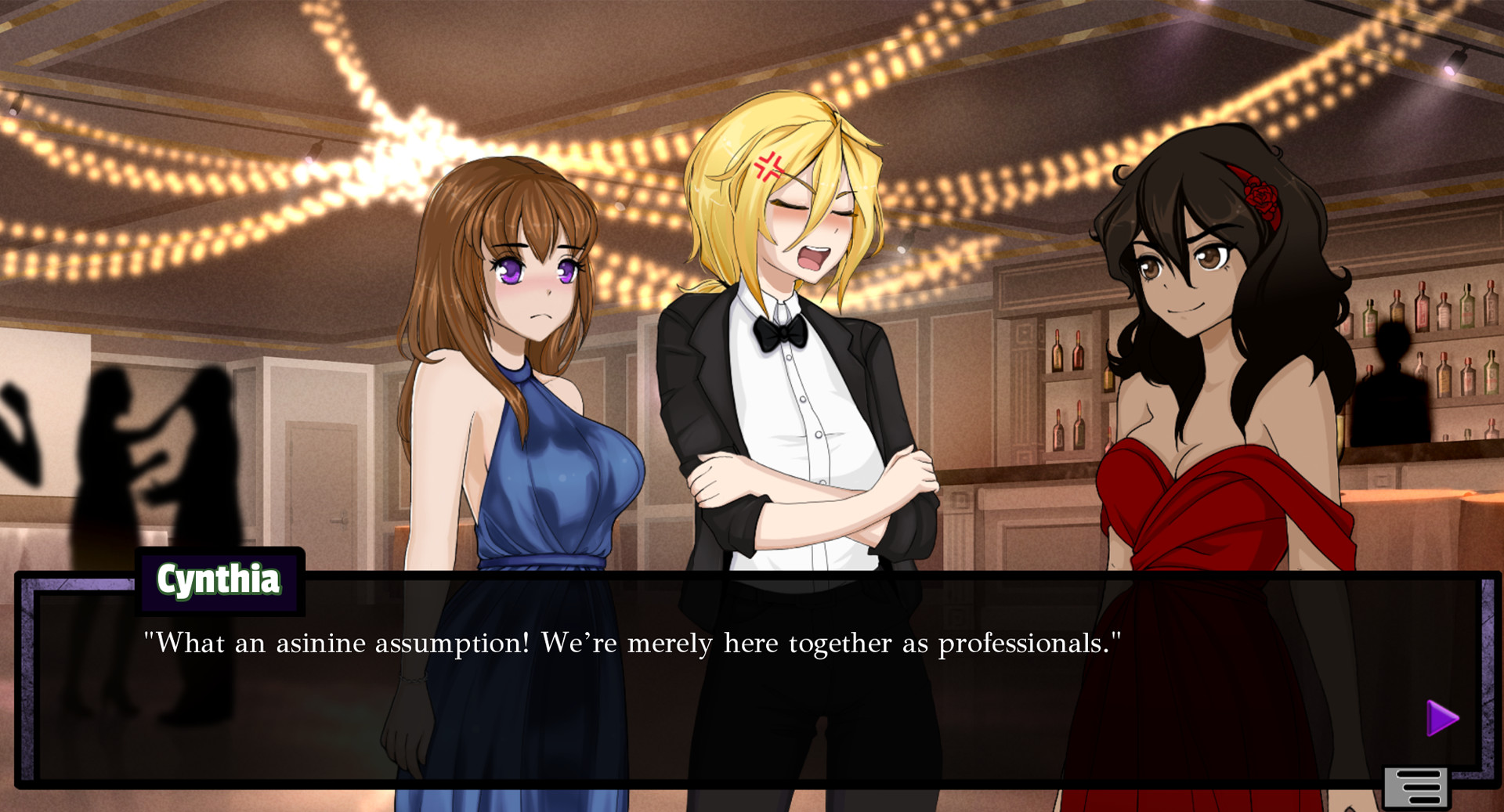 Foul Play - Yuri Visual Novel screenshot 3