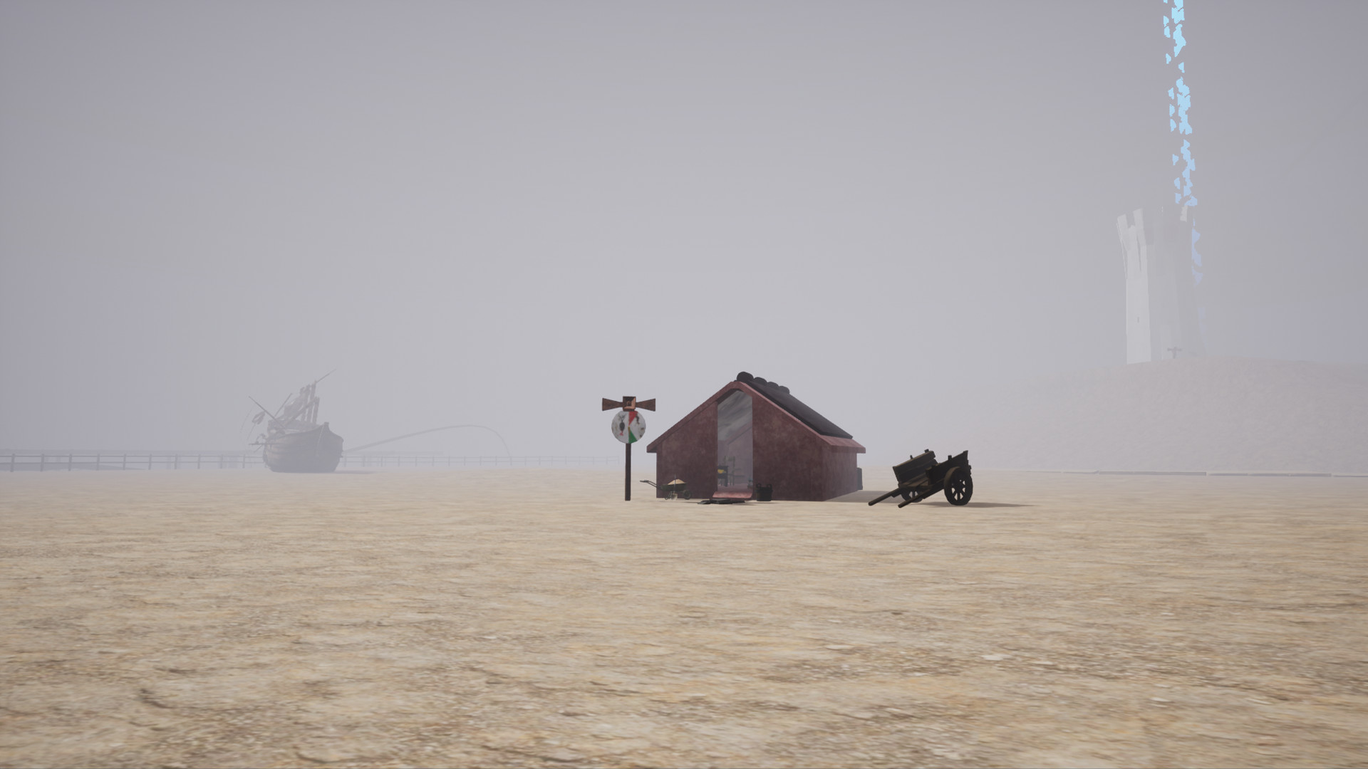 Bus stop in the fog screenshot 23