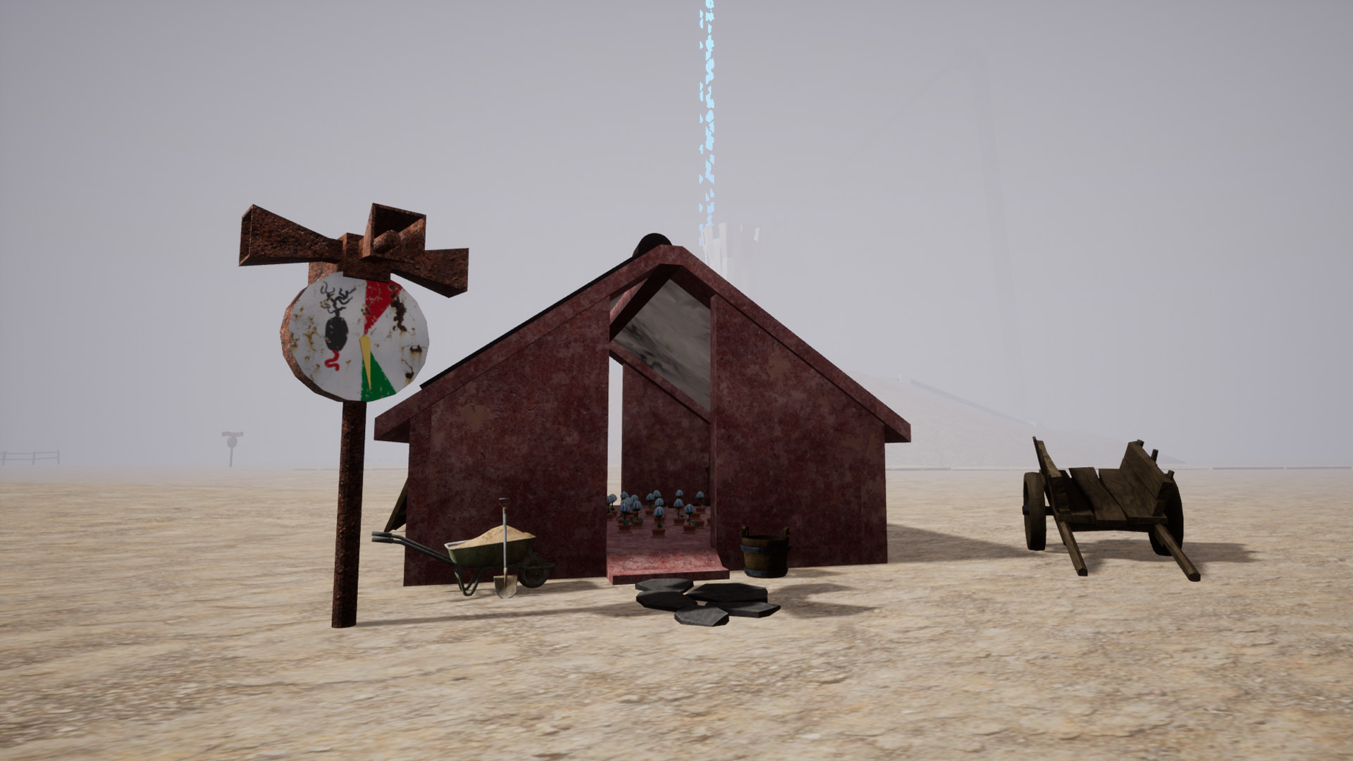Bus stop in the fog screenshot 17