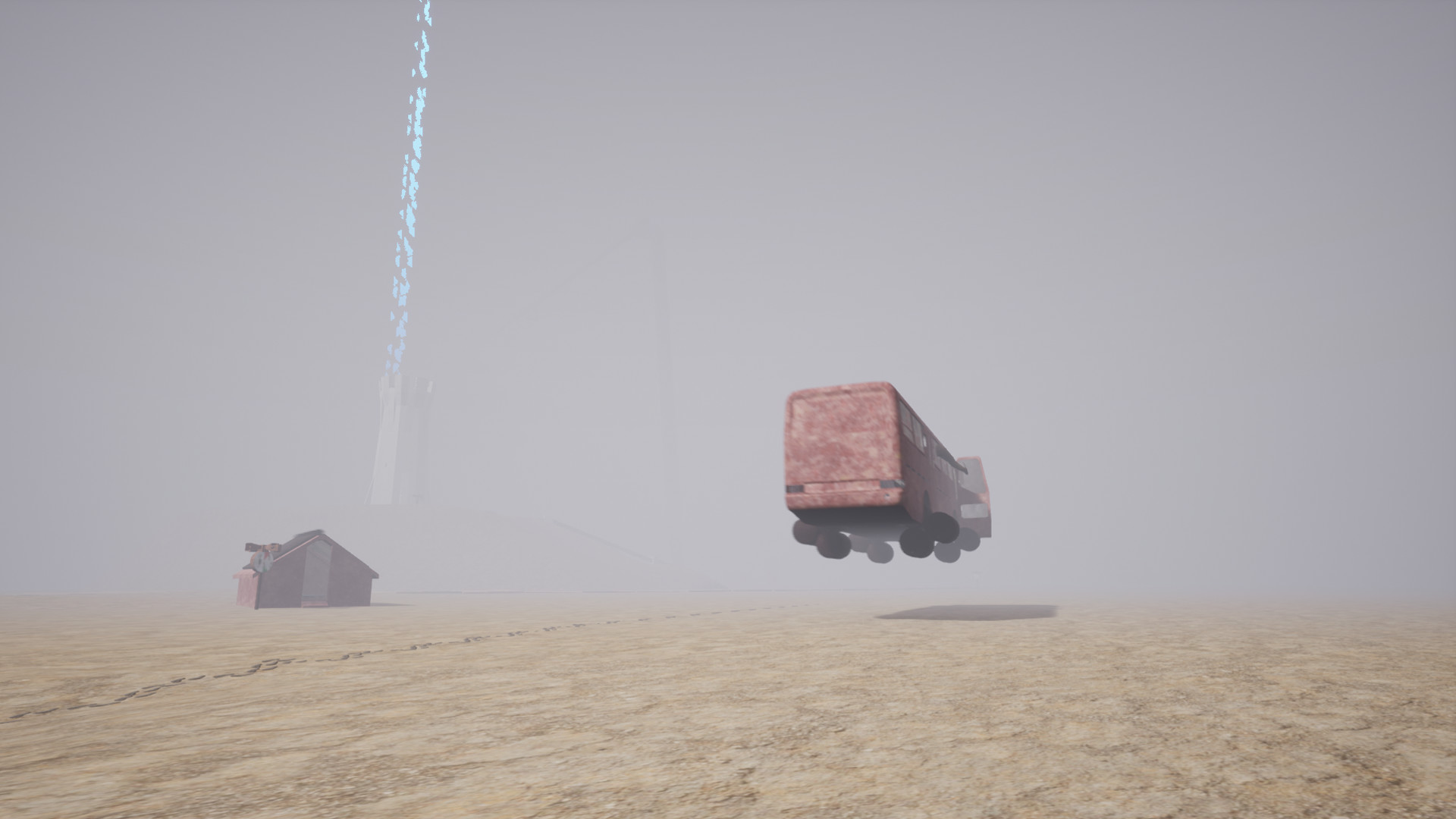 Bus stop in the fog screenshot 11