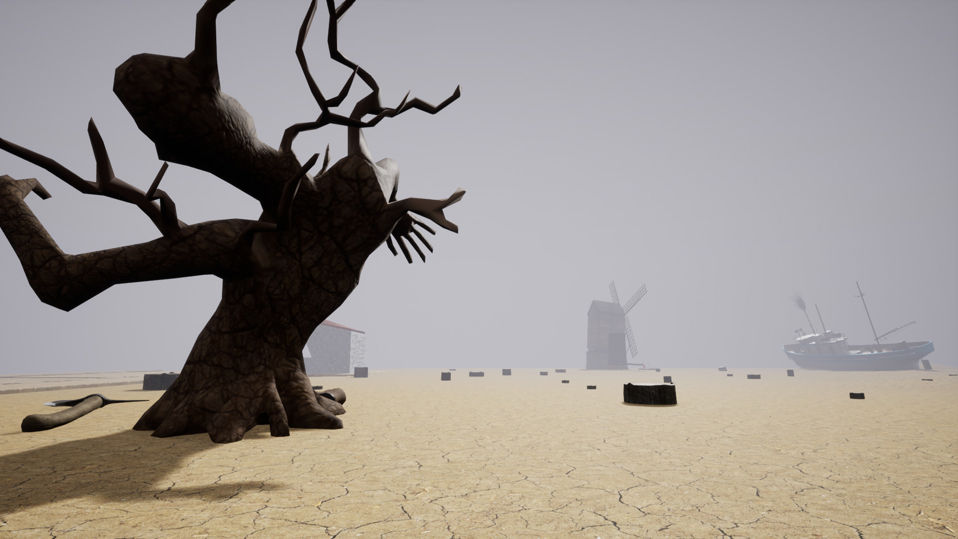 Bus stop in the fog screenshot 8