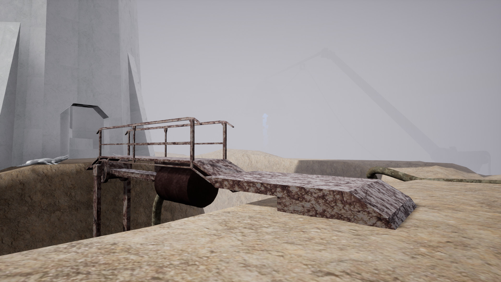 Bus stop in the fog screenshot 24