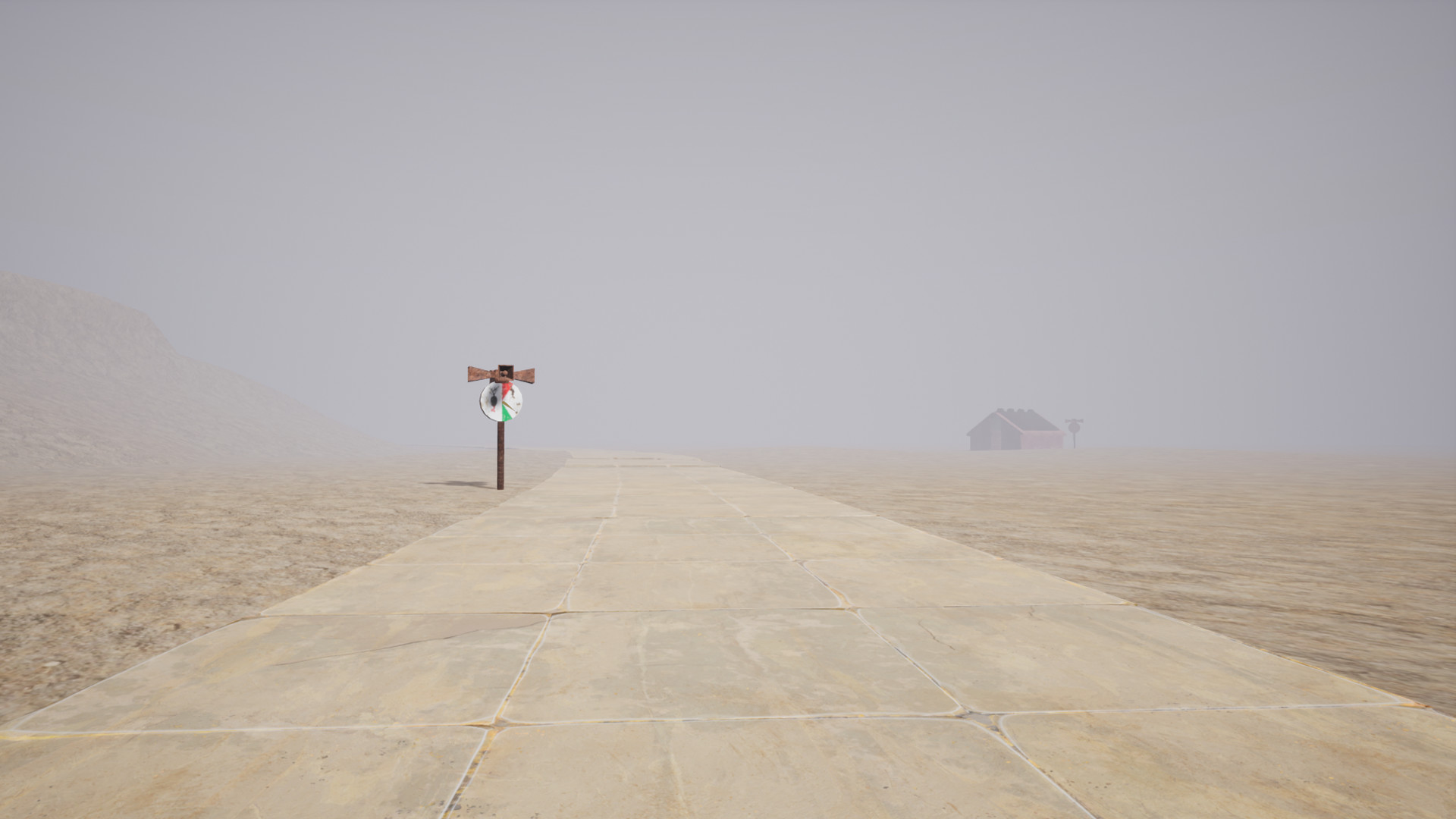 Bus stop in the fog screenshot 18