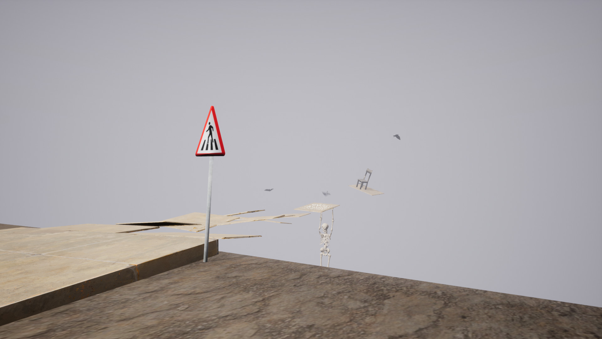 Bus stop in the fog screenshot 19