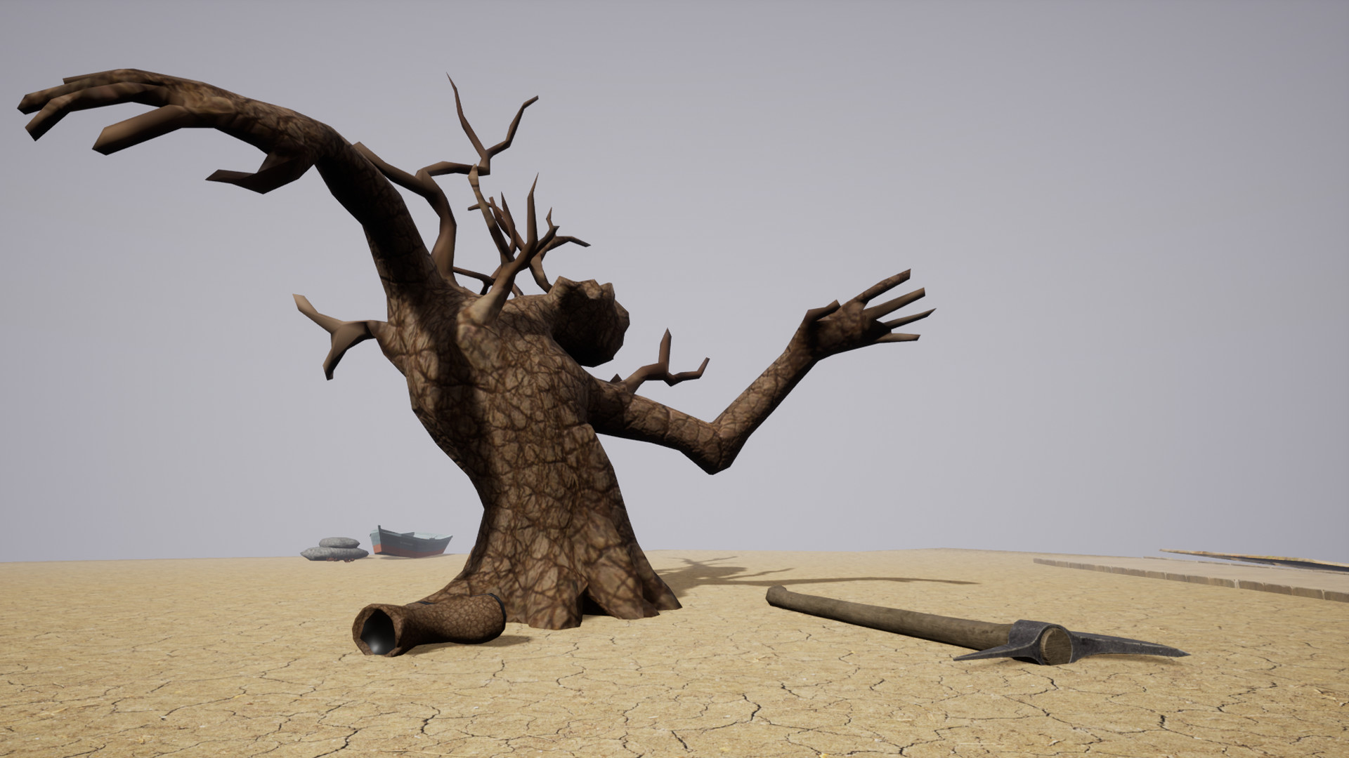 Bus stop in the fog screenshot 6