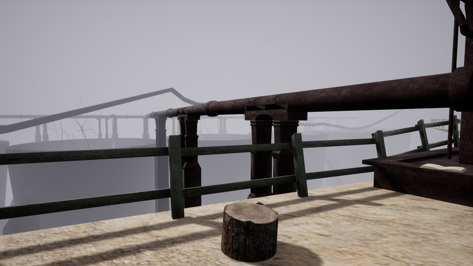 Bus stop in the fog screenshot 16