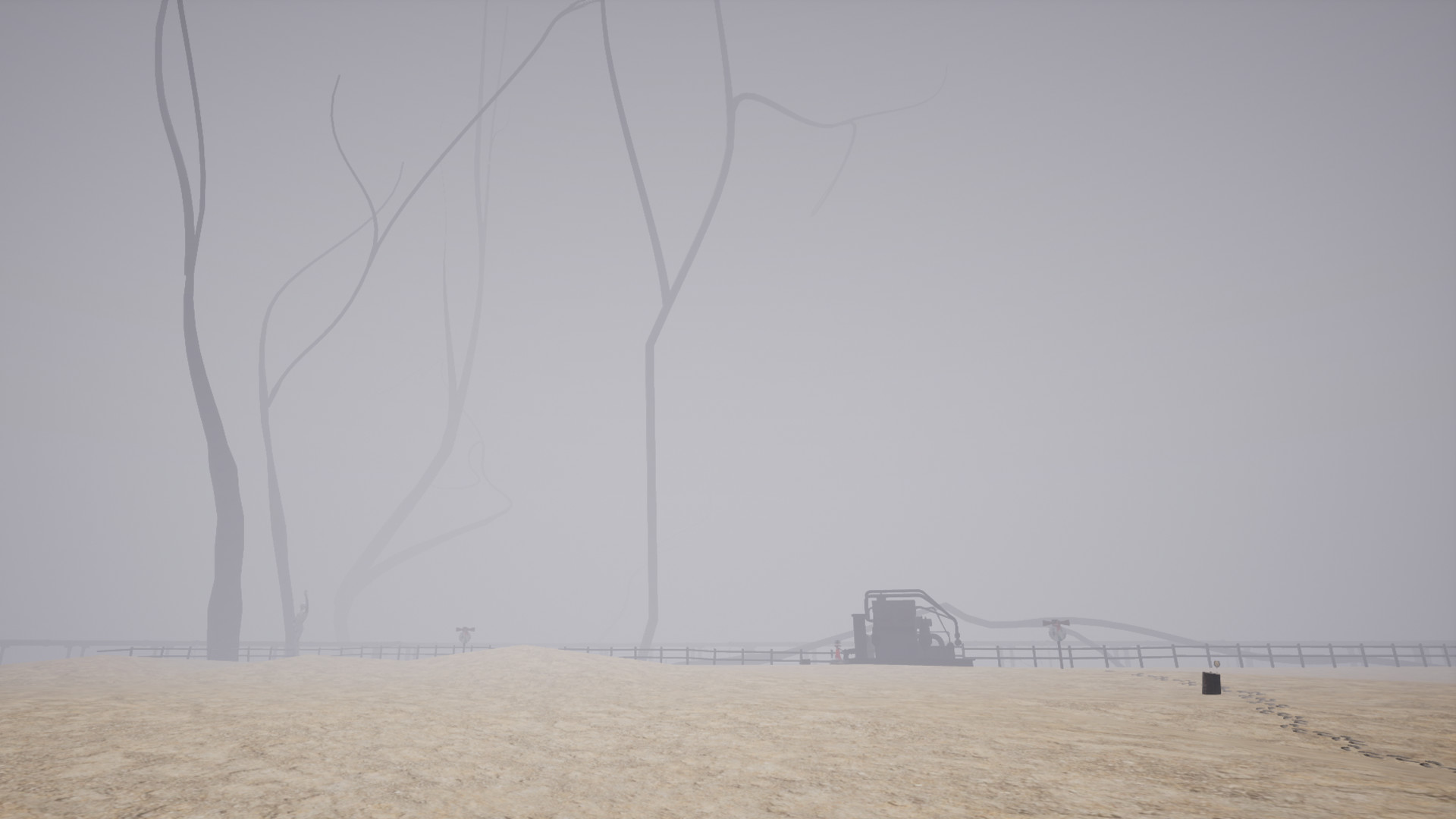 Bus stop in the fog screenshot 12
