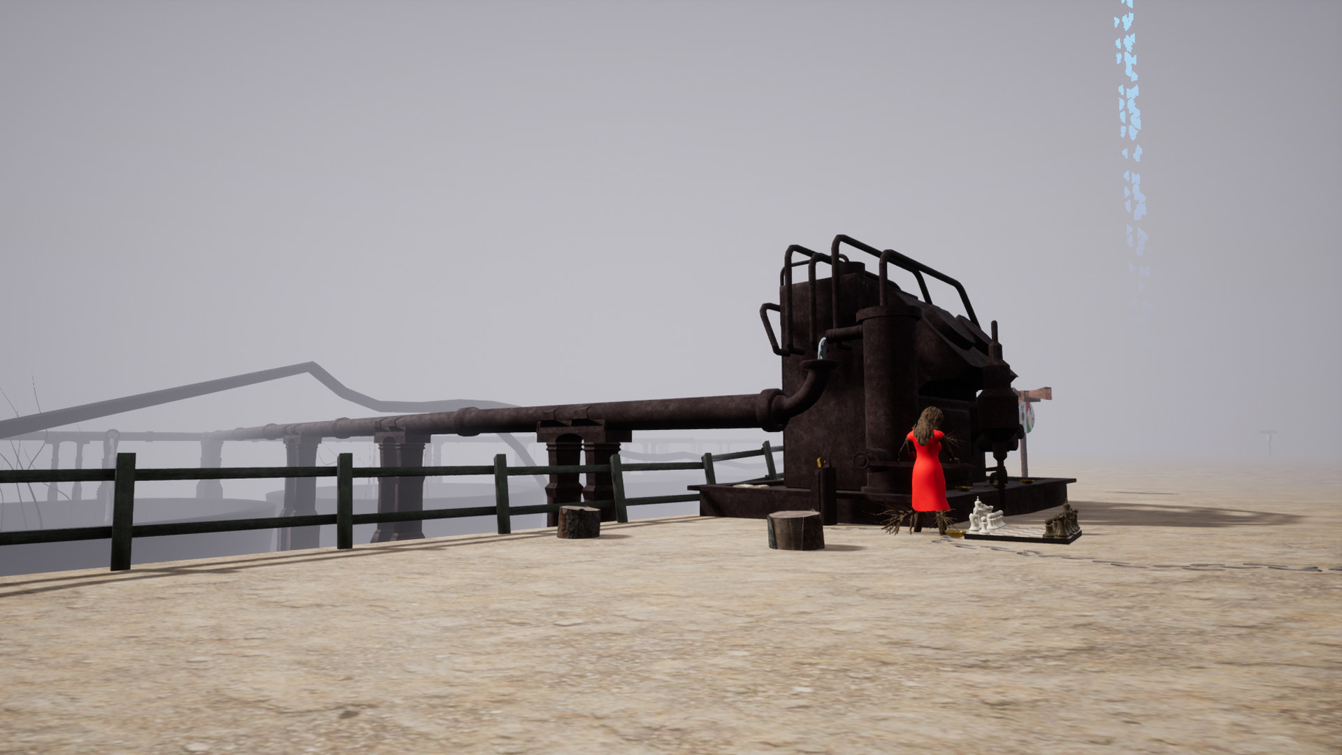 Bus stop in the fog screenshot 15