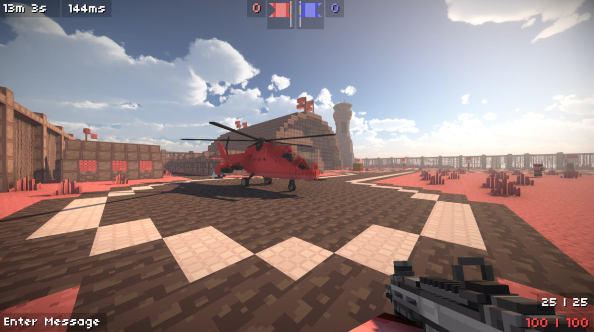 Blocked Out: Red V Blue screenshot 1