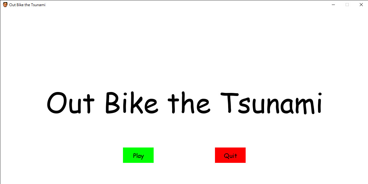 Out Bike the Tsunami™ screenshot 1
