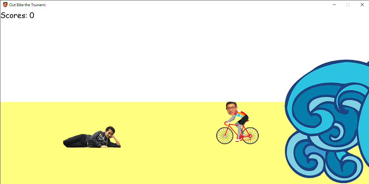 Out Bike the Tsunami™ screenshot 2