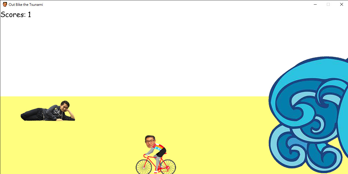Out Bike the Tsunami™ screenshot 3