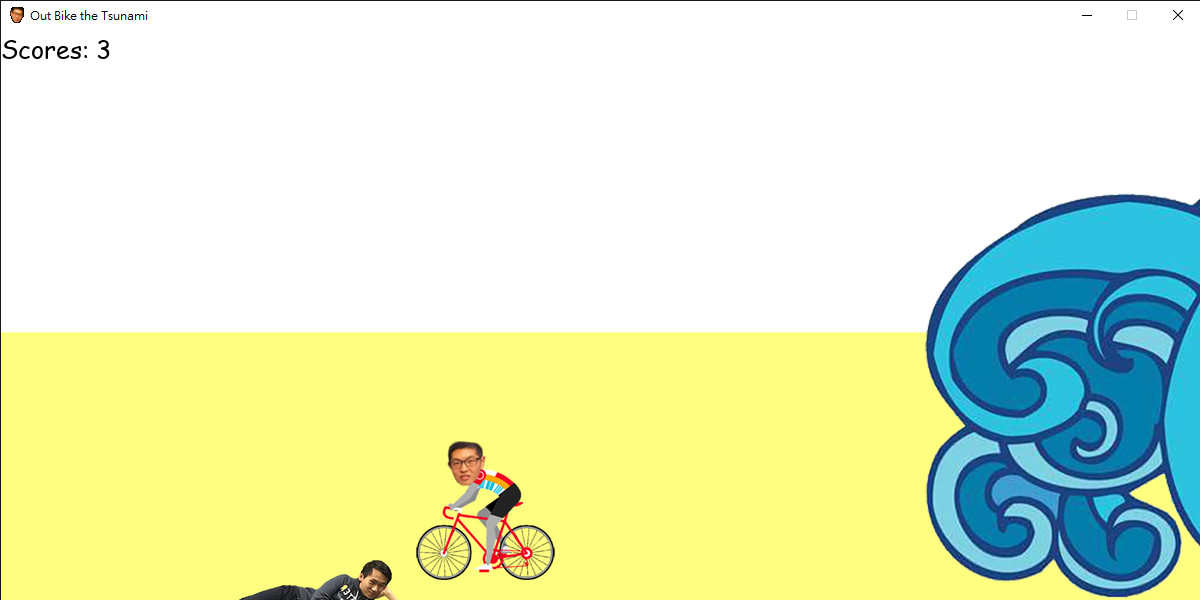 Out Bike the Tsunami™ screenshot 5