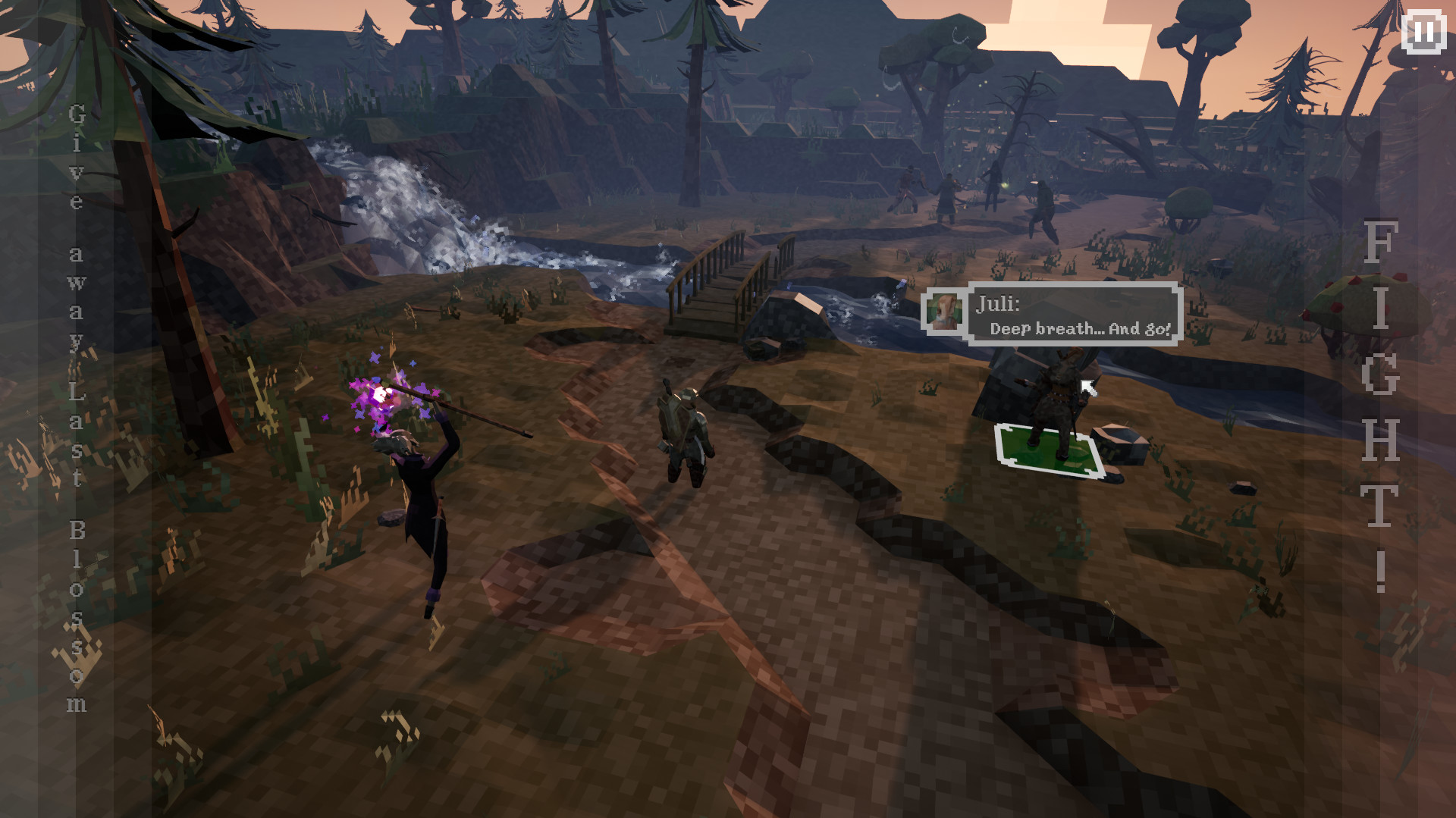 Last Blossom: Roleplaying tabletop based scene screenshot 4