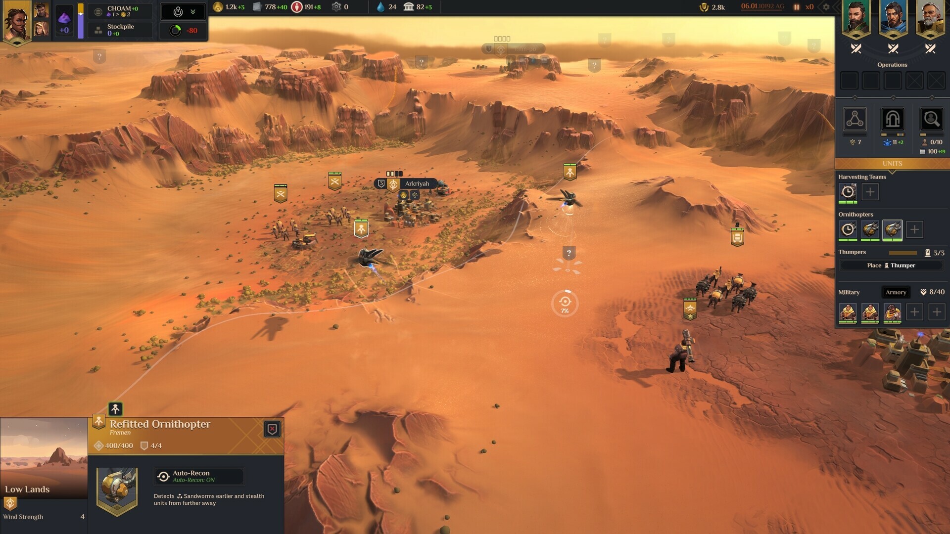 Dune: Spice Wars screenshot 1