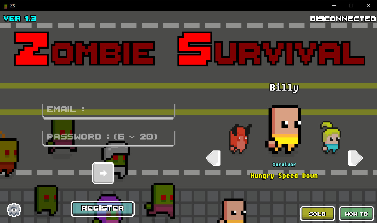 Zombie Survival online screenshot 1