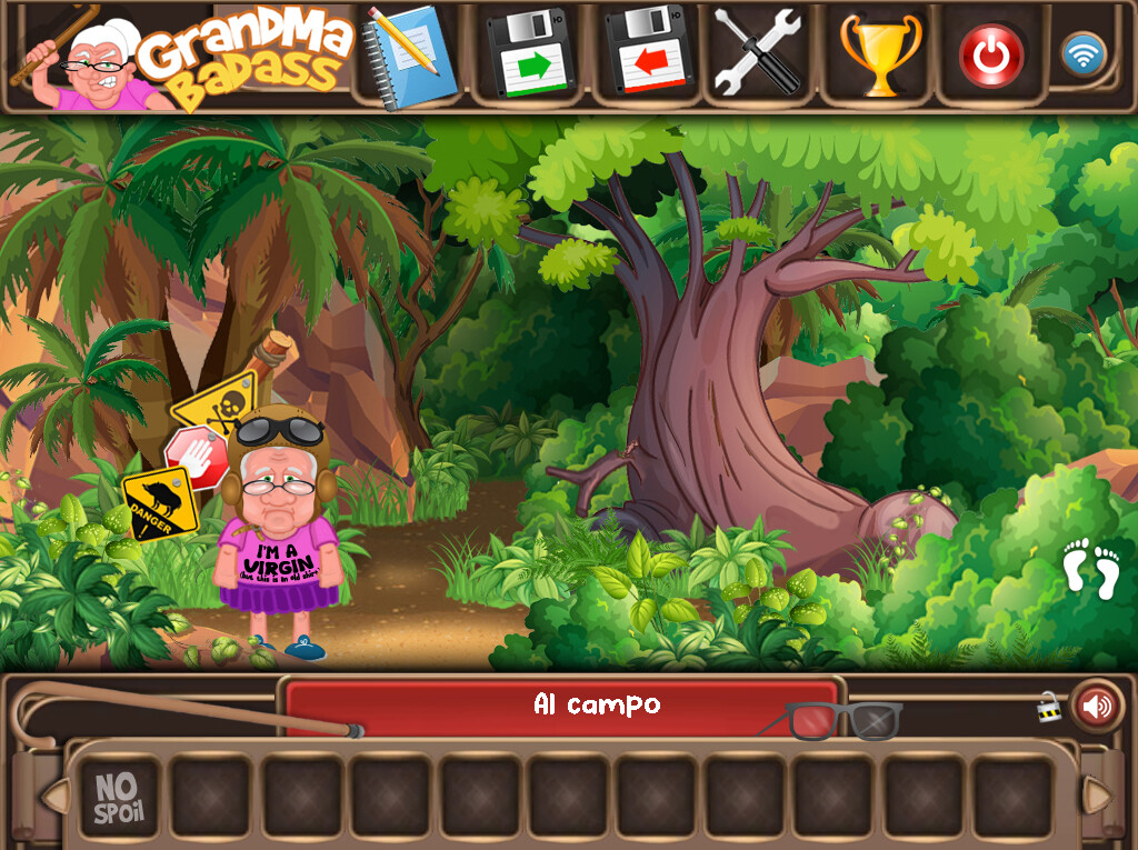 GrandMa Badass - a crazy point and click adventure screenshot 15