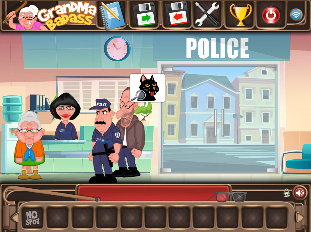 GrandMa Badass - a crazy point and click adventure screenshot 5