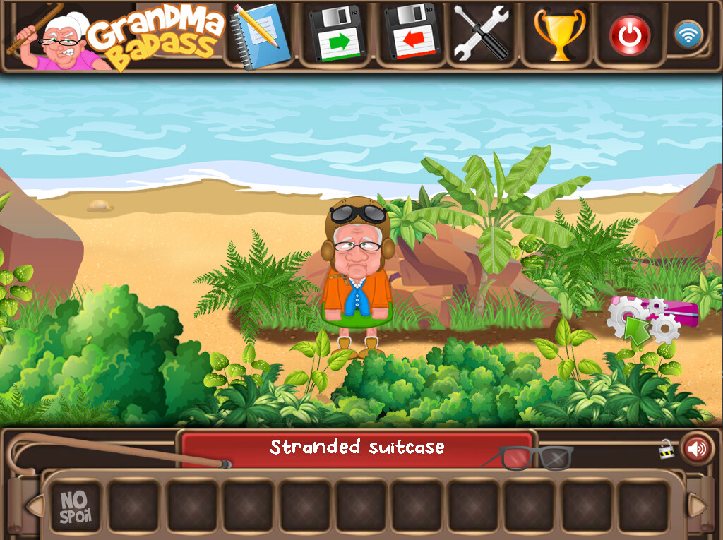 GrandMa Badass - a crazy point and click adventure screenshot 14
