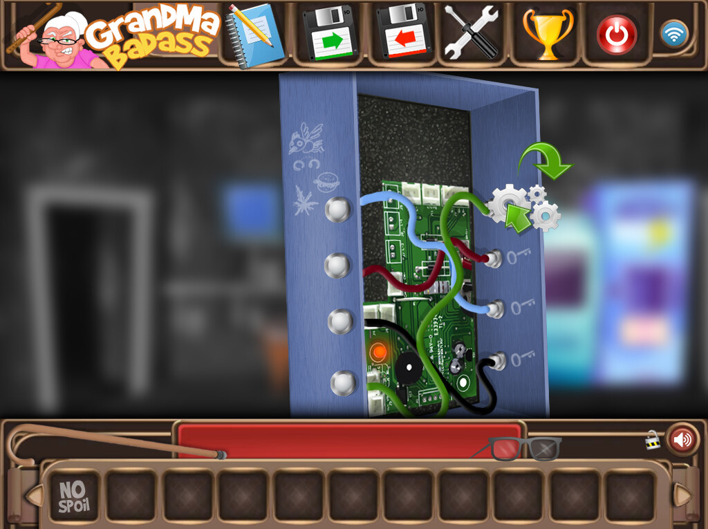 GrandMa Badass - a crazy point and click adventure screenshot 12