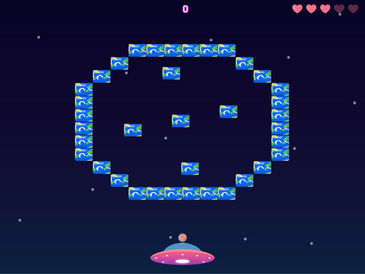 Comet Crusher: Block Breaker screenshot 1