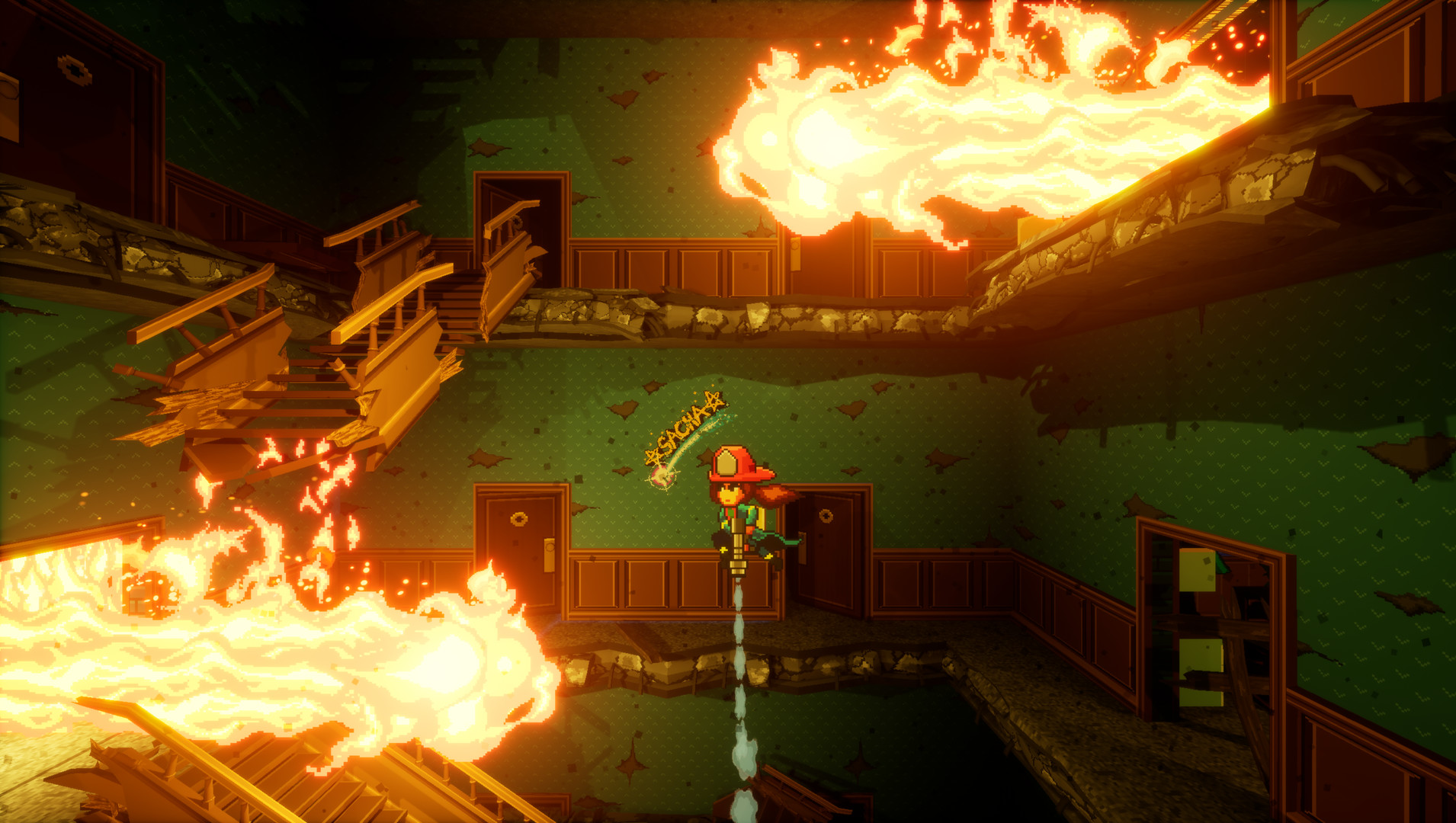 Firegirl: Hack 'n Splash Rescue DX screenshot 10