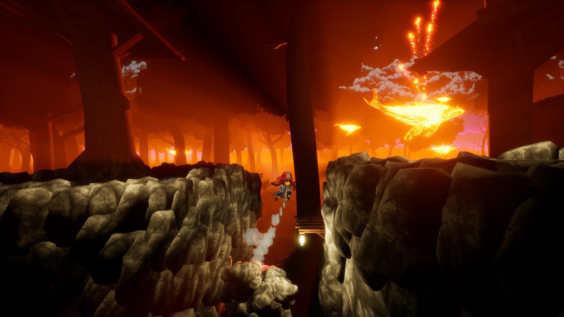 Firegirl: Hack 'n Splash Rescue DX screenshot 2