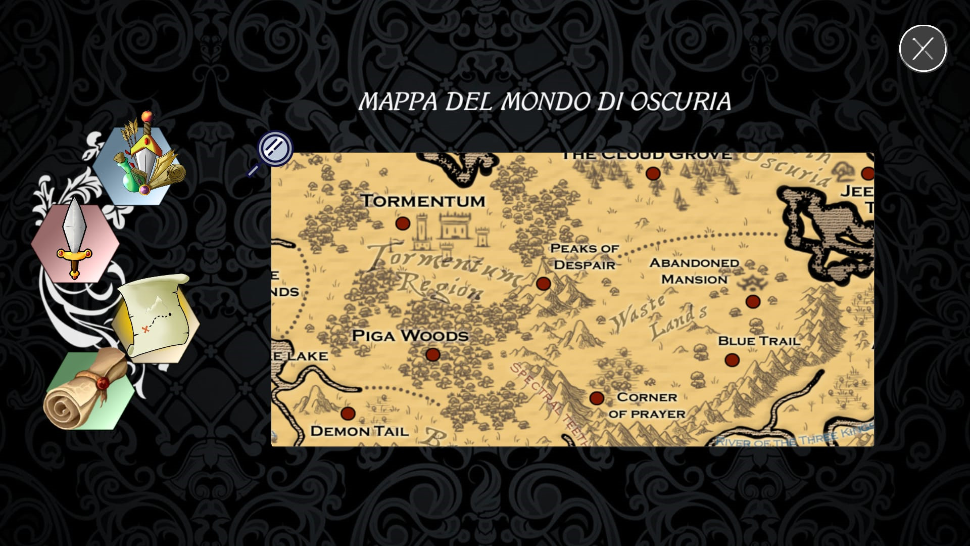 Oscuria - The world of nightmares screenshot 11