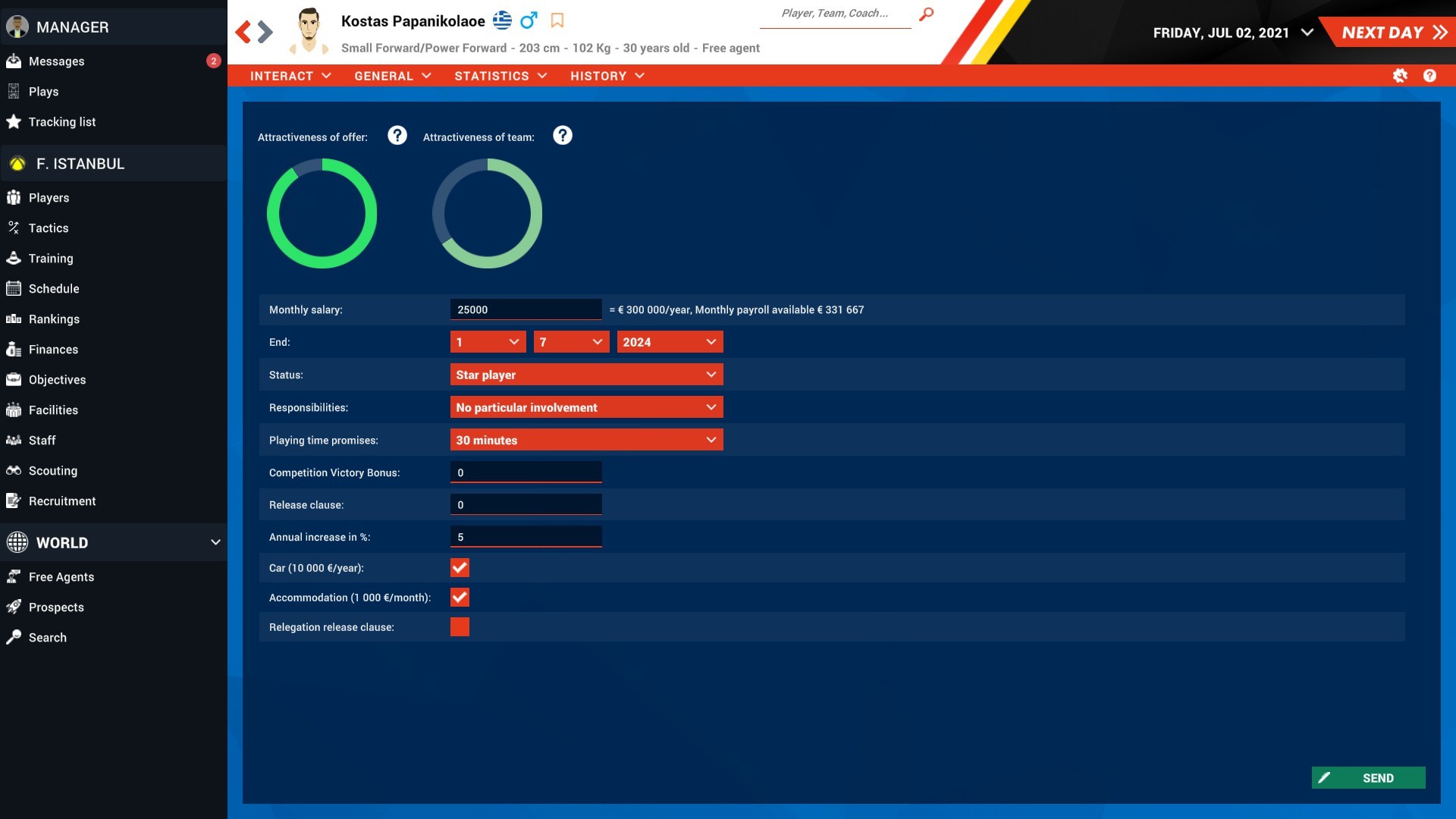 Pro Basketball Manager 2022 screenshot 13