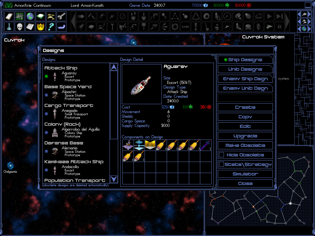 Space Empires IV Deluxe screenshot 4
