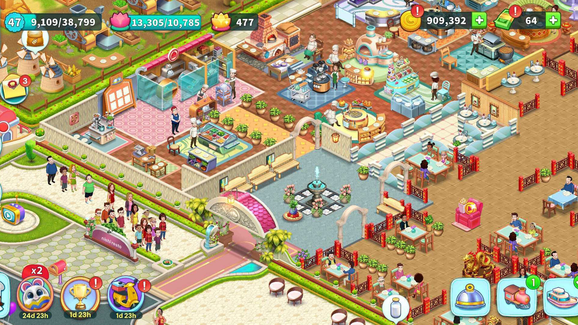 Star Chef 2: Cooking Game screenshot 2