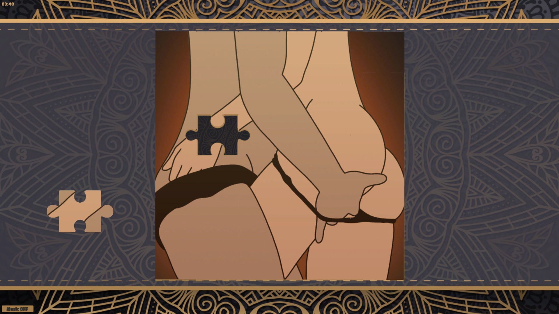 LineArt Jigsaw Puzzle - Erotica 5 screenshot 3