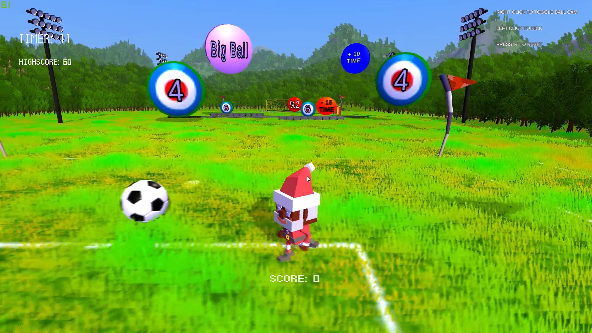 Santa Soccer screenshot 1