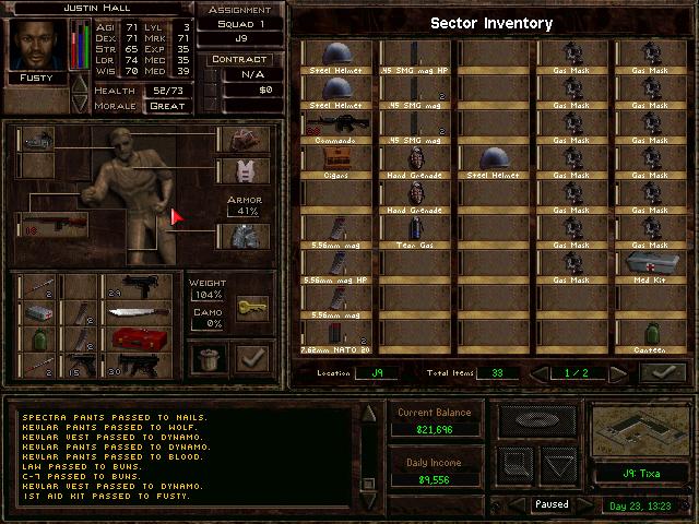 Jagged Alliance 2 Gold screenshot 4