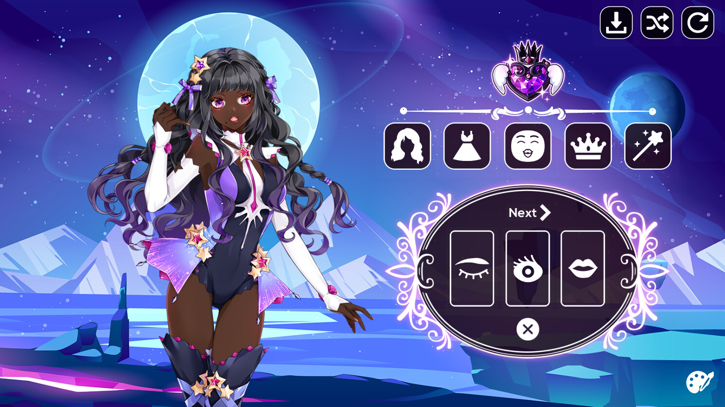 Magical Girl Creator screenshot 2