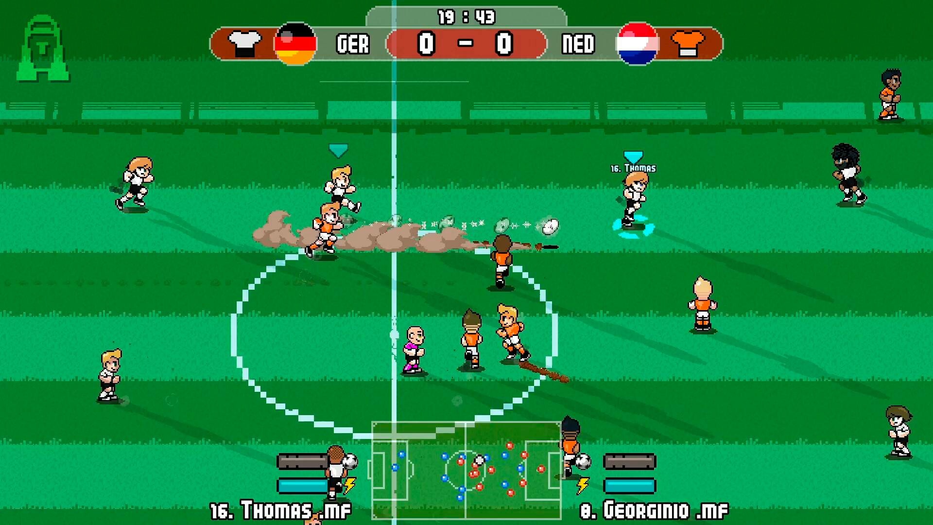 Pixel Cup Soccer - Ultimate Edition screenshot 2