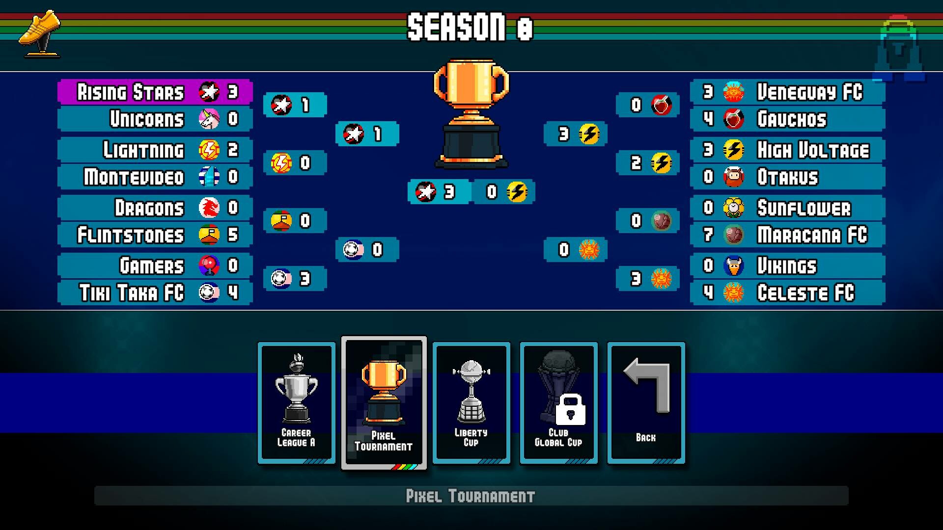 Pixel Cup Soccer - Ultimate Edition screenshot 17