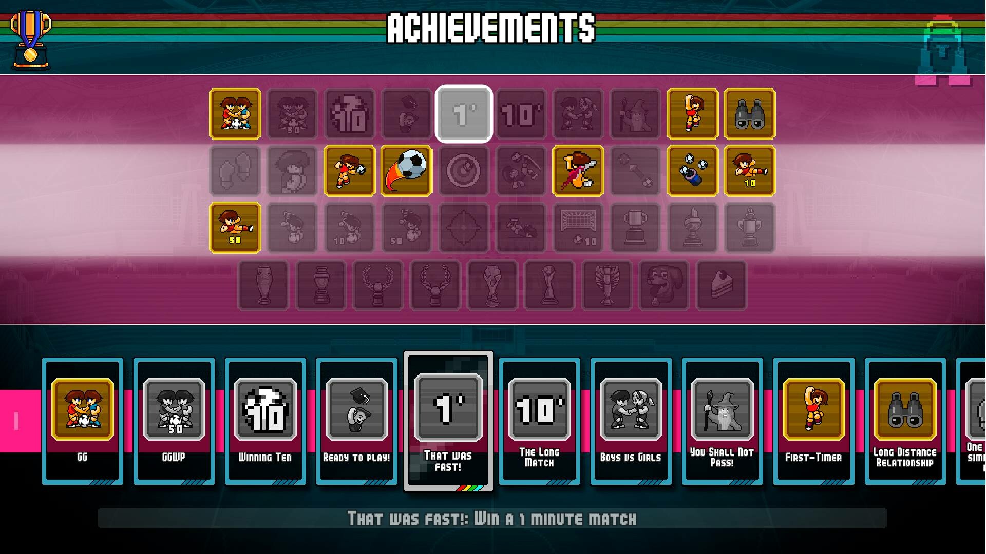 Pixel Cup Soccer - Ultimate Edition screenshot 14
