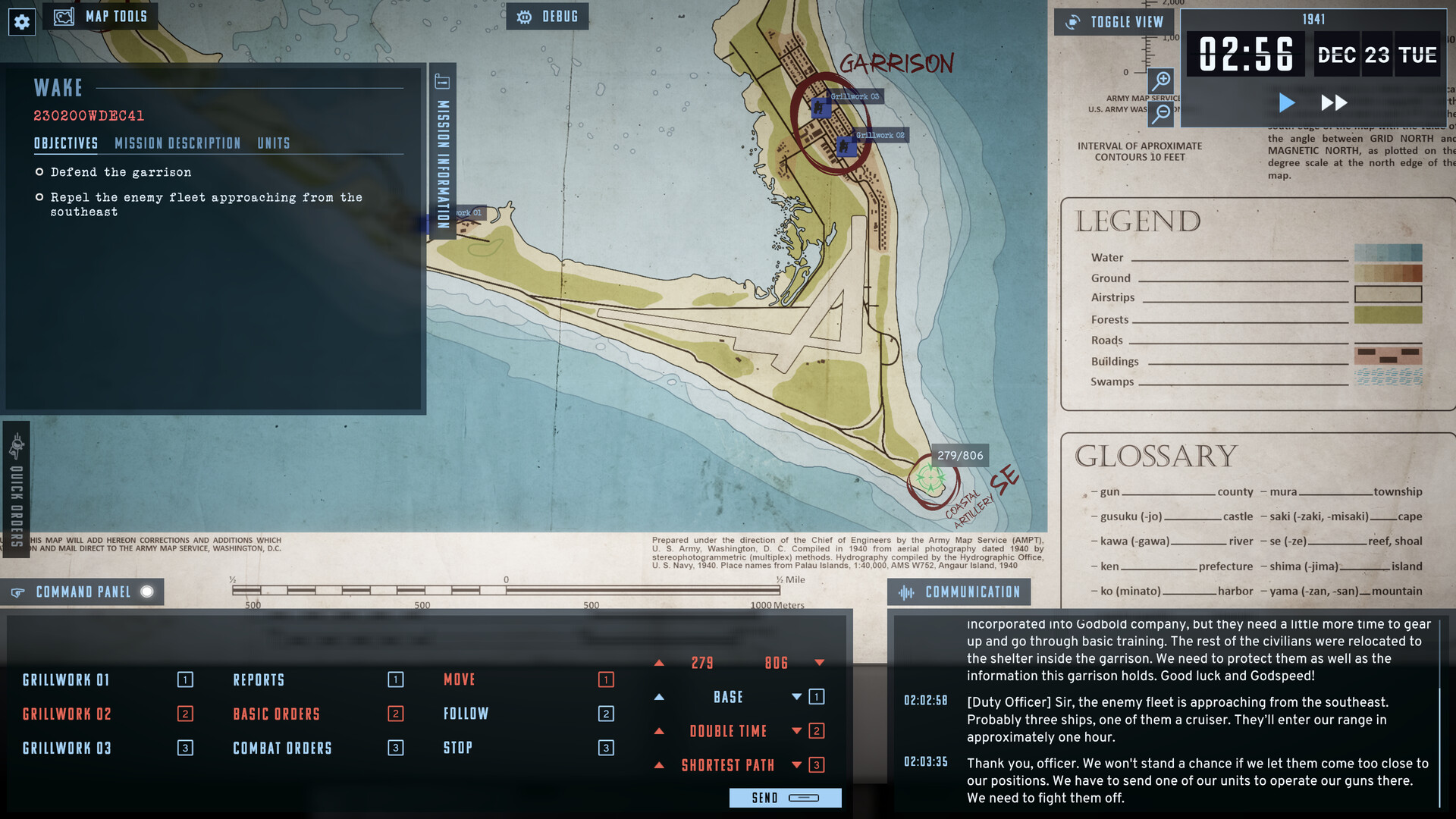 Radio Commander: Pacific '41 screenshot 2
