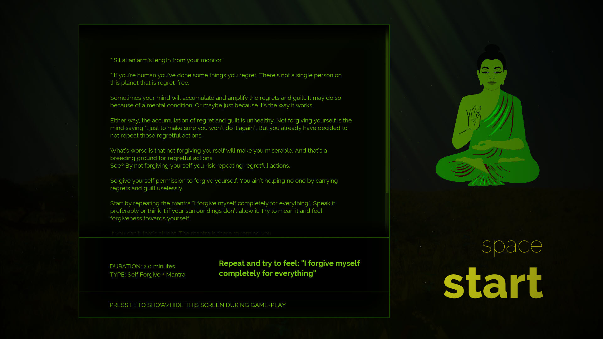 Gamitate The Meditation Game Playtest screenshot 3