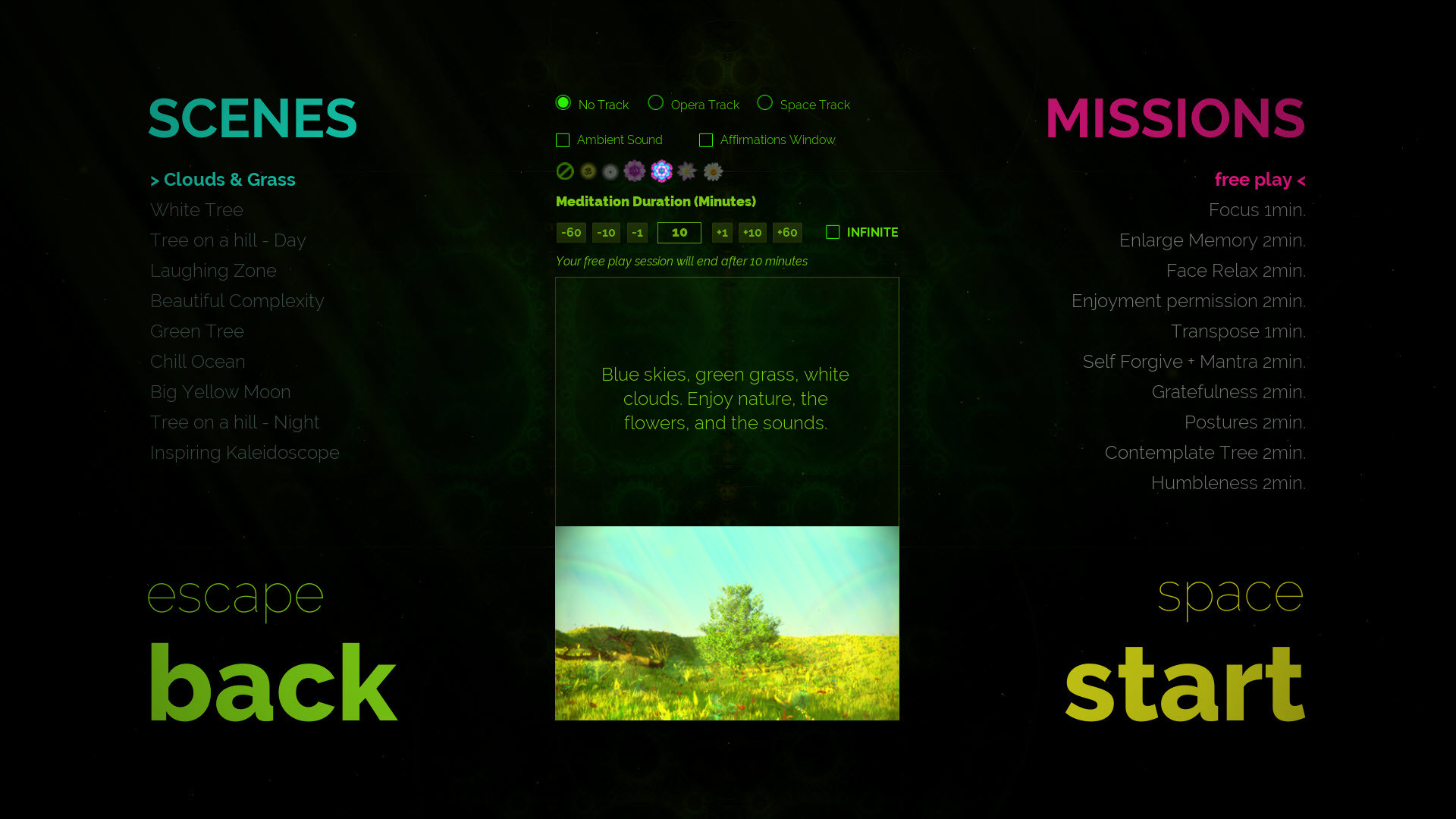 Gamitate The Meditation Game Playtest screenshot 2