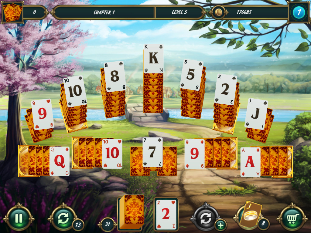 Mystery Solitaire Grimm's Tales 3 screenshot 1