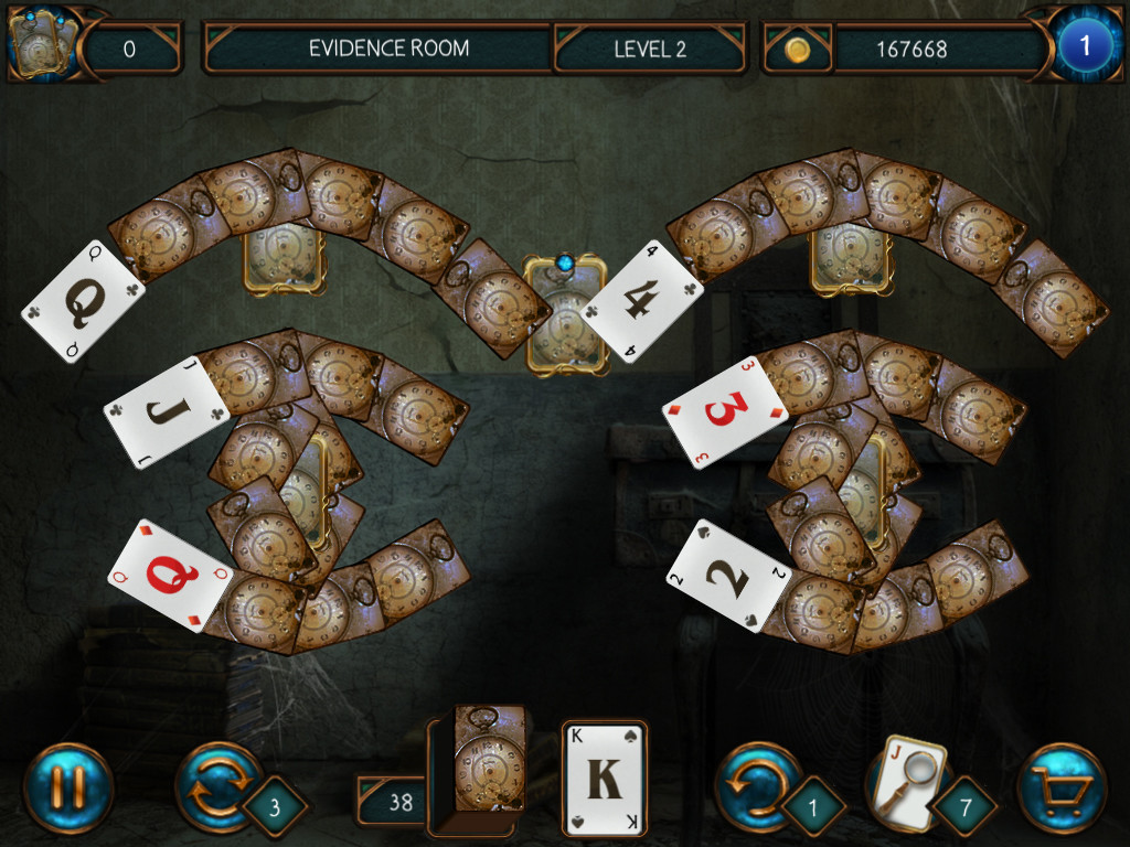 Detective Solitaire The Ghost Agency screenshot 1