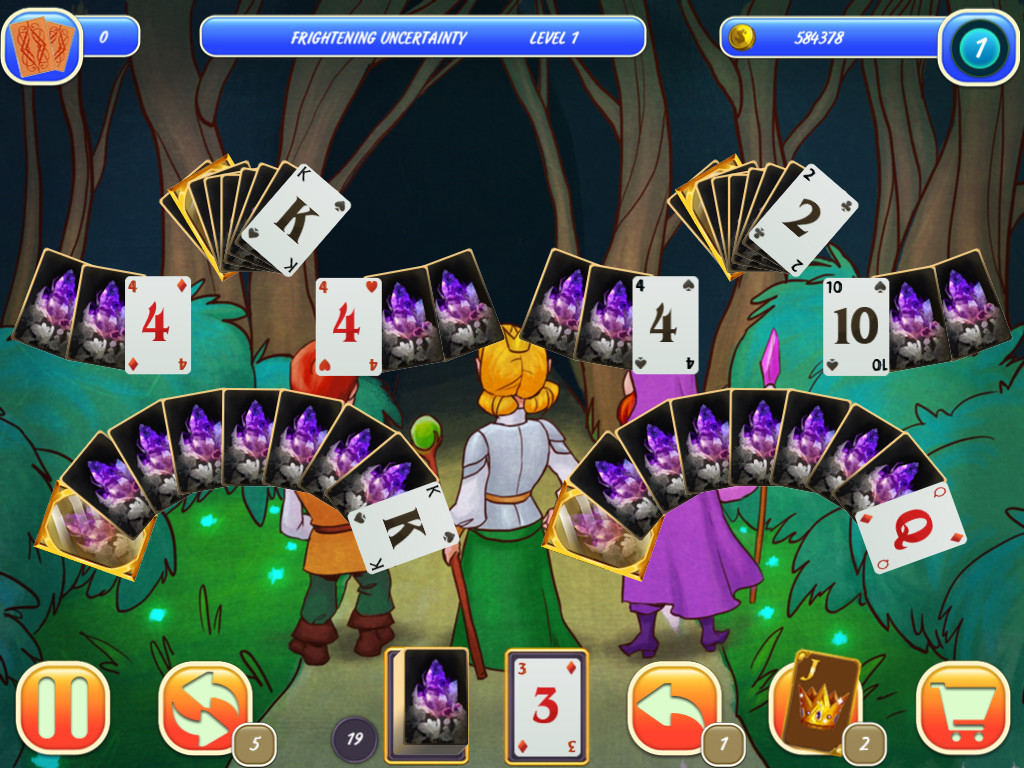 Gnomes Solitaire screenshot 2