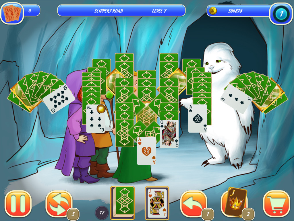 Gnomes Solitaire screenshot 3