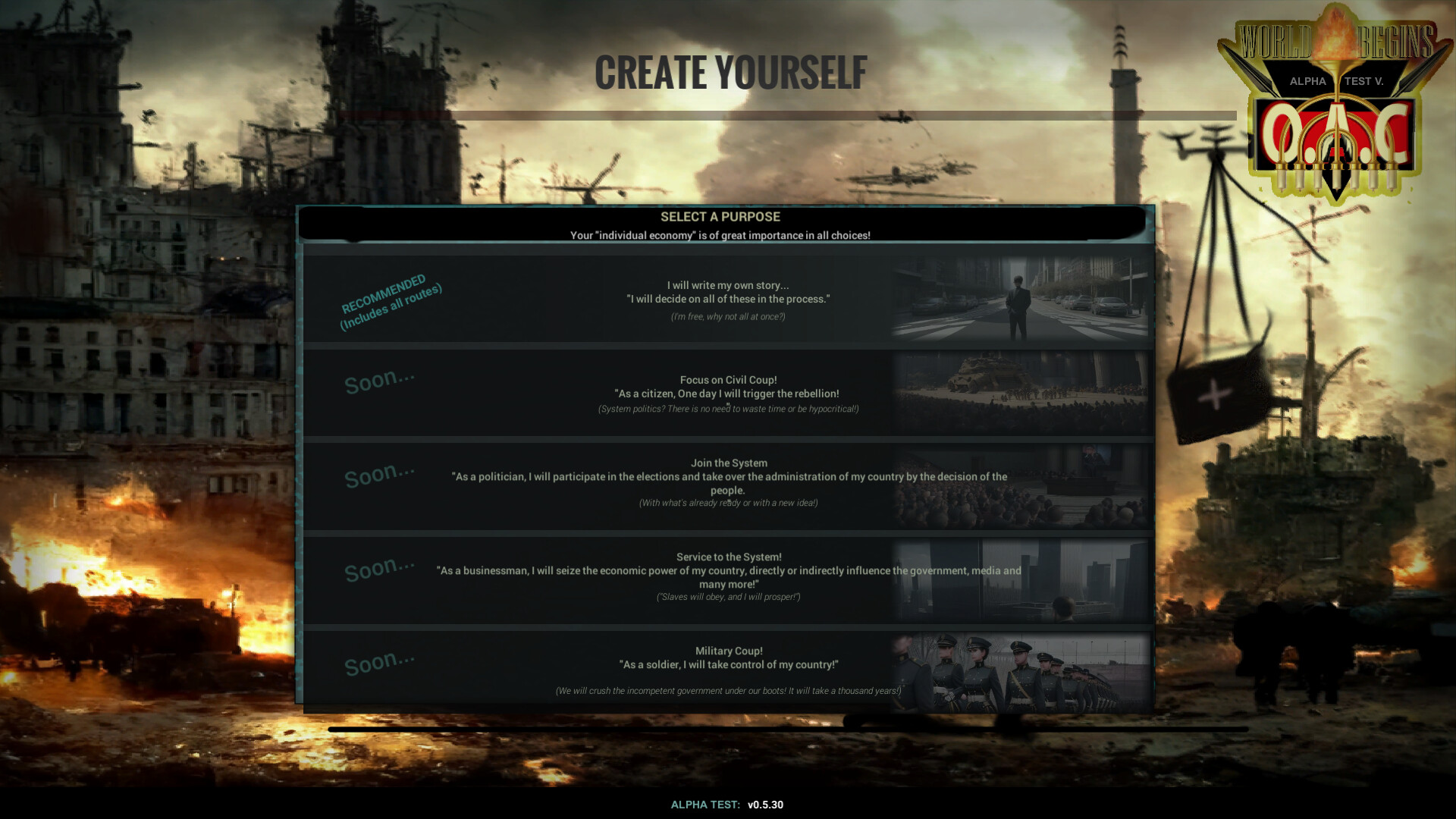 O.A.C - World Begins screenshot 21