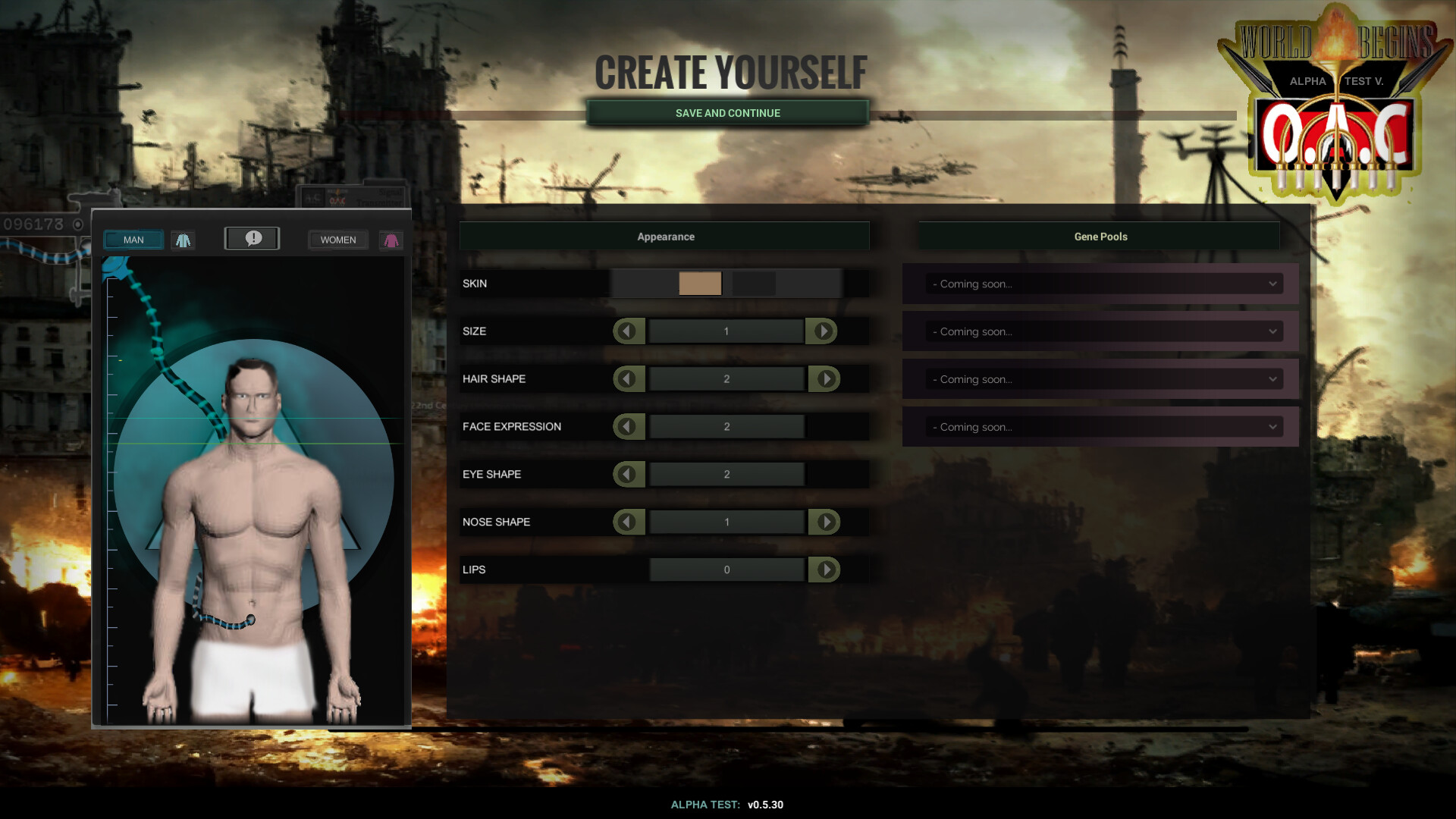 O.A.C - World Begins screenshot 2