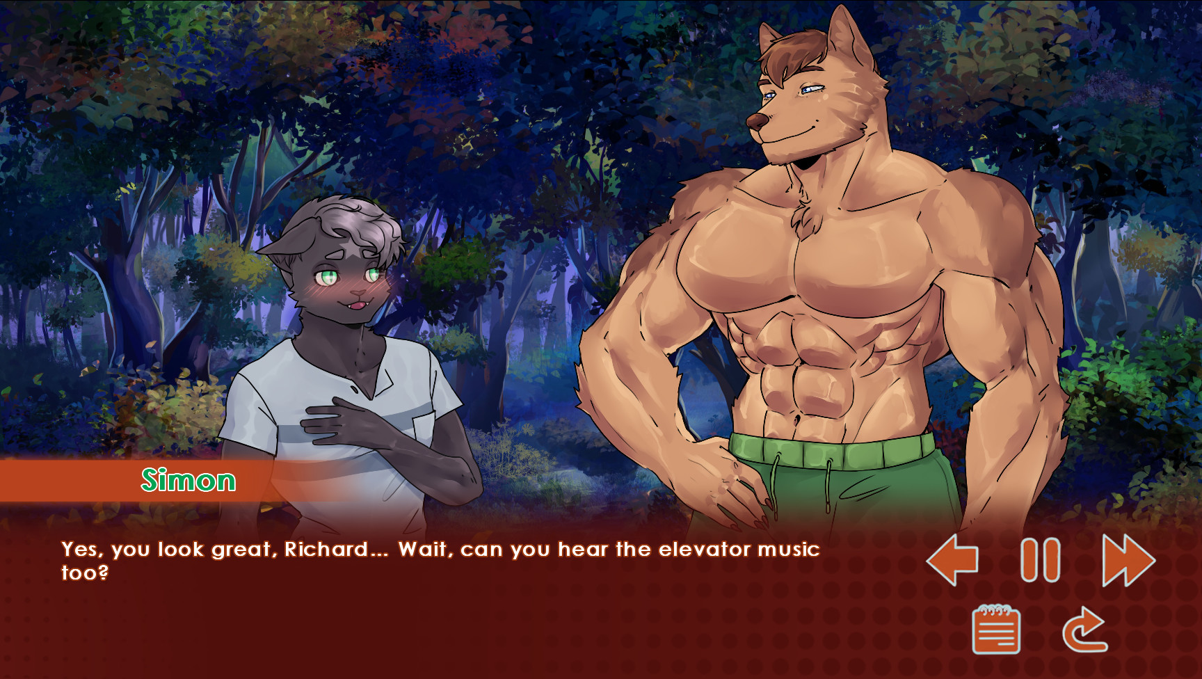 Run, Kitty! - A Furry Gay Visual Novel screenshot 5
