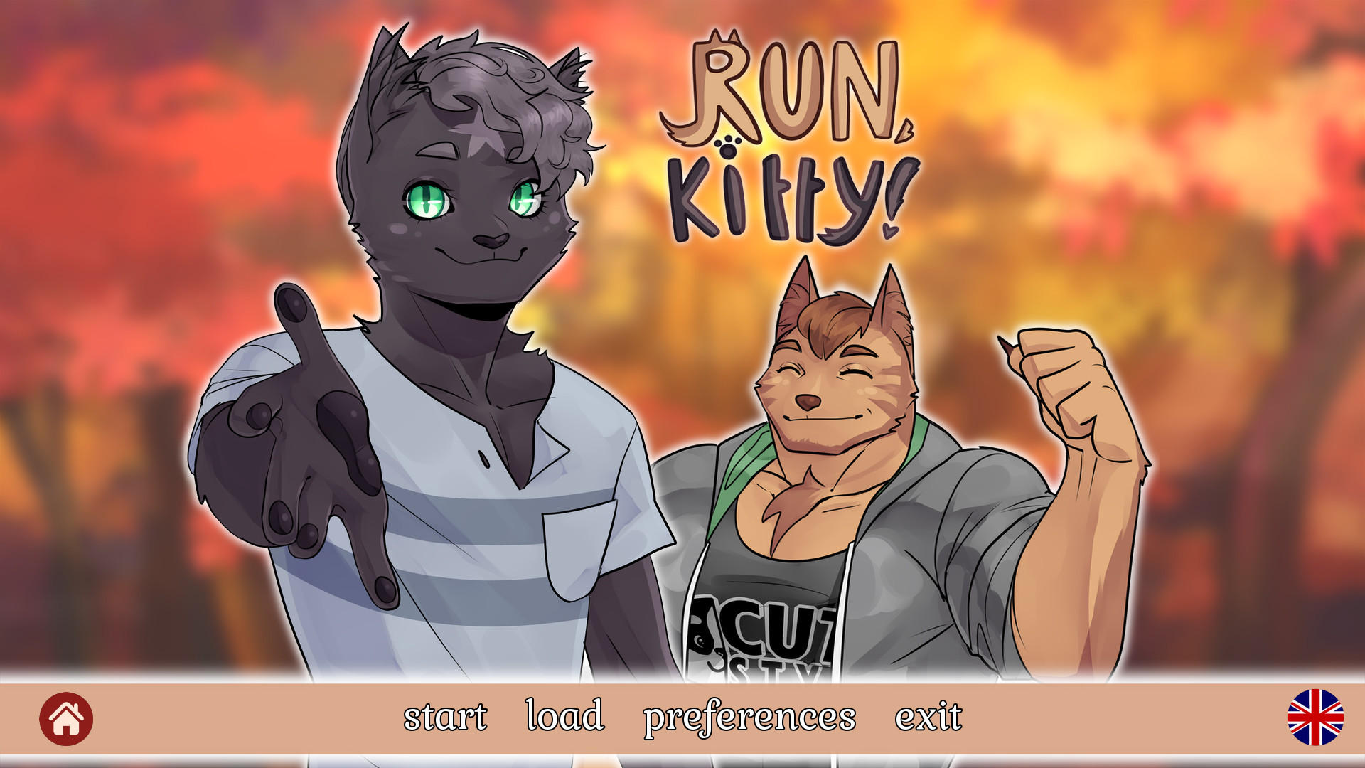 Run, Kitty! - A Furry Gay Visual Novel screenshot 1