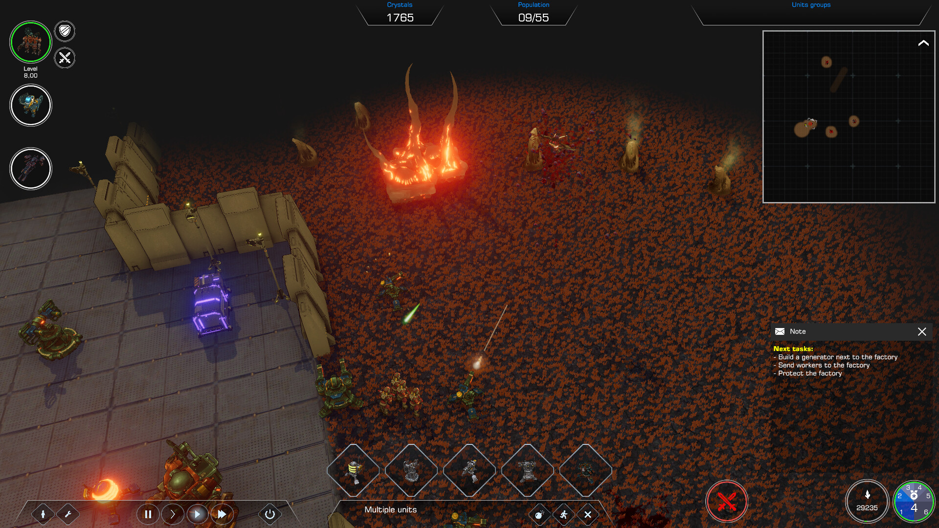 Grimstar: Crystals are the New Oil! screenshot 4